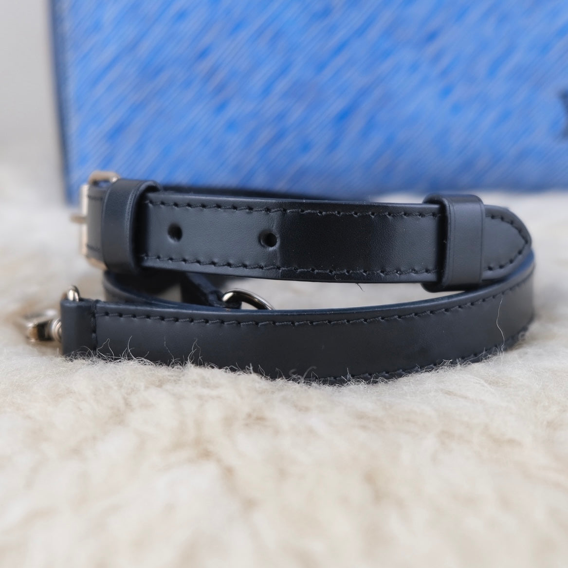 Louis Vuitton Speedy Bandouliere EPI 25 Denim