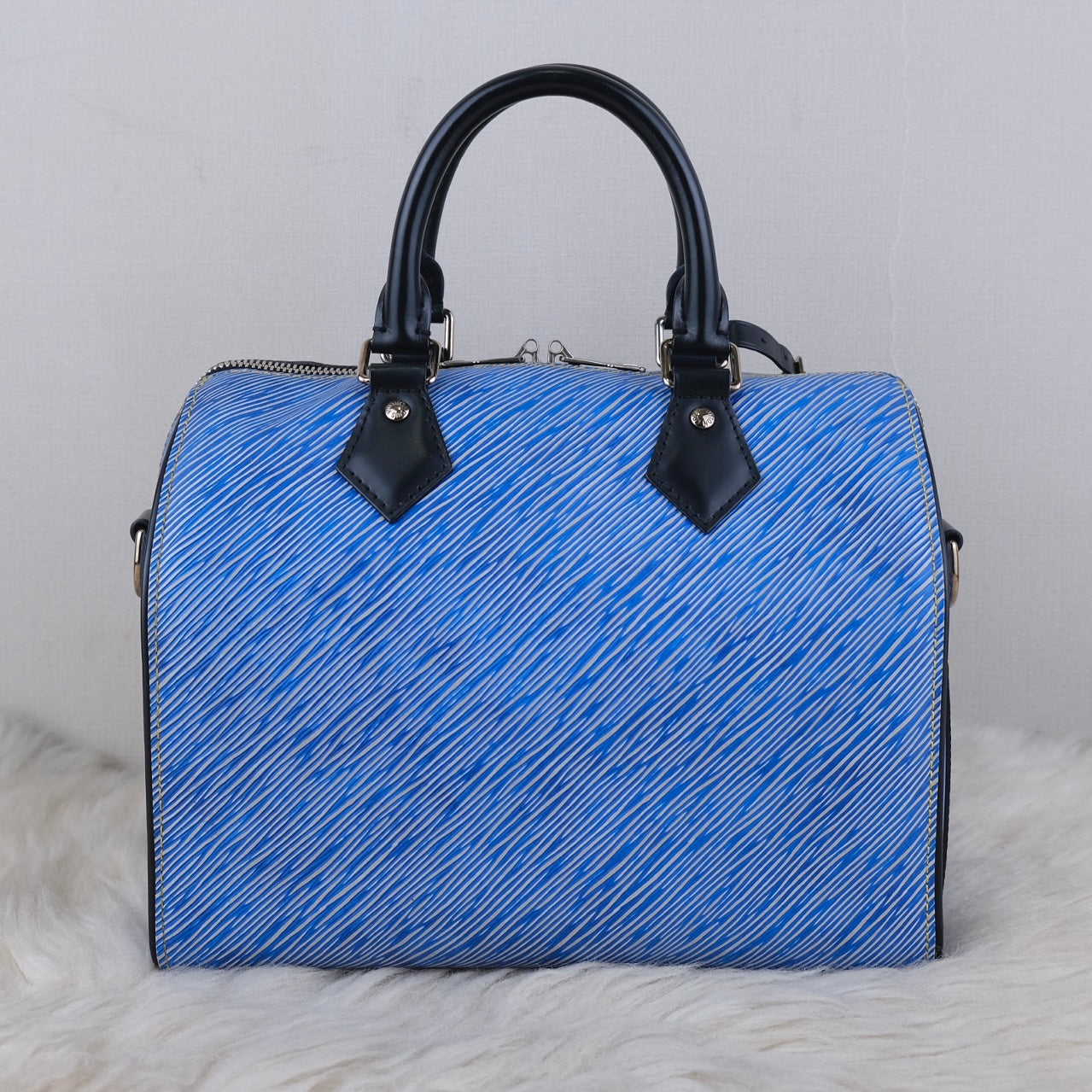 Louis Vuitton Speedy Bandouliere EPI 25 Denim