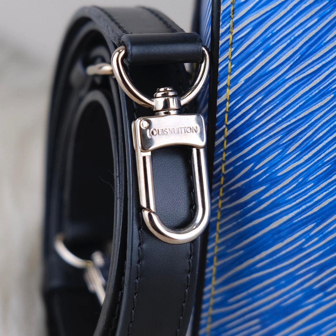 Louis Vuitton Speedy Bandouliere EPI 25 Denim
